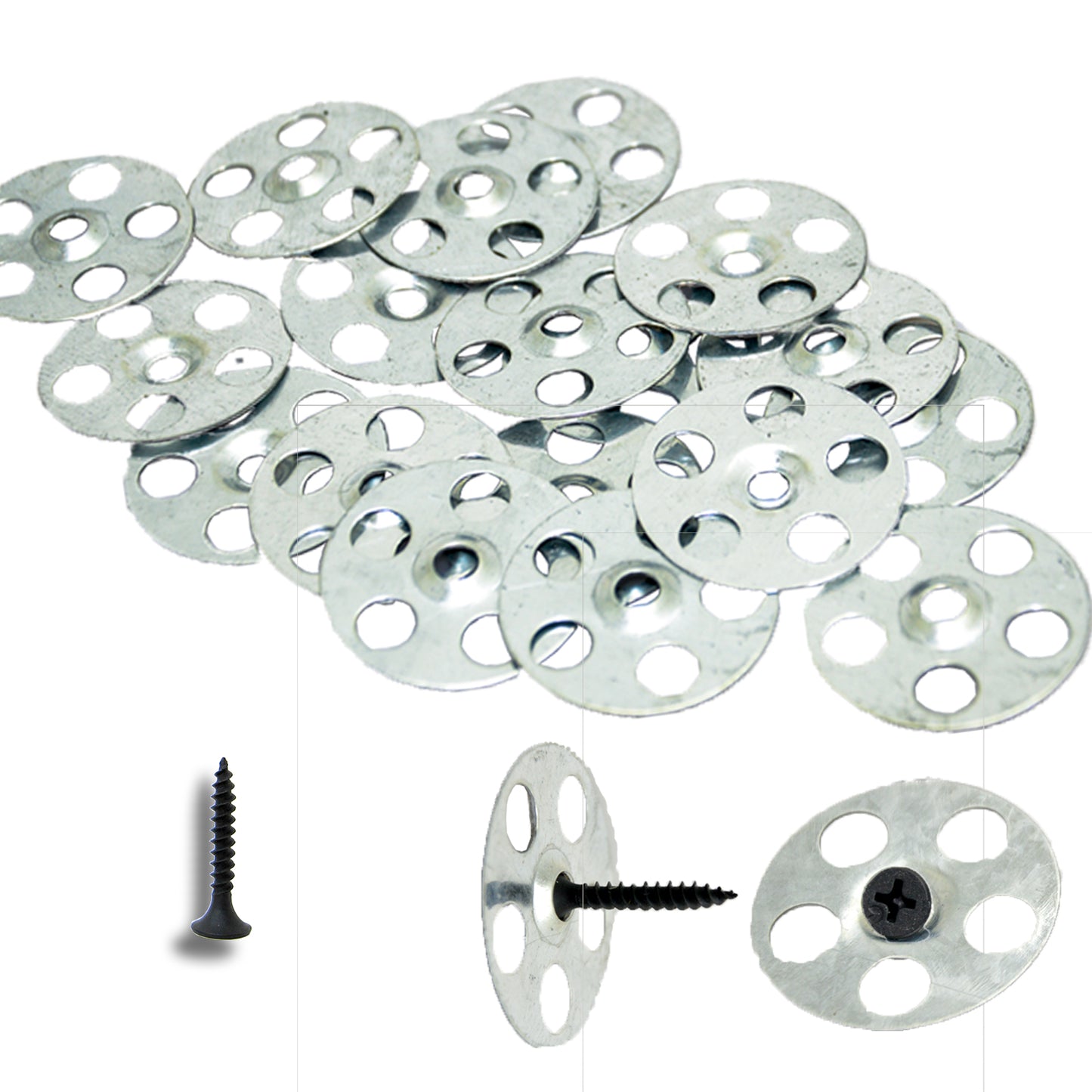 Insulation Washers and Screws 36mm Washers Tile Backer Board washers