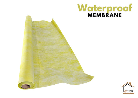 Decoupling Waterproof Membrane Underlay for Tile, Ceramic, and Wood - 1m x 10m Roll