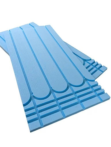 XPS Grooved Water Underfloor heating Insulation Board 1200x600x25mm