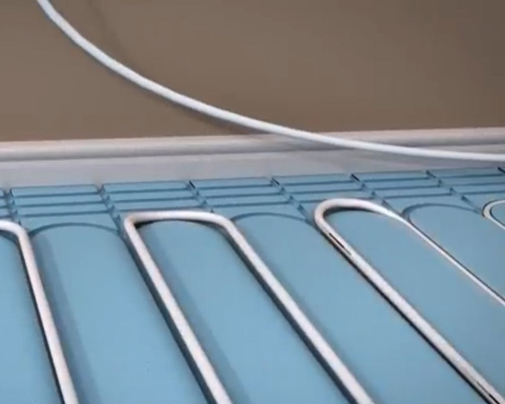 XPS Grooved Water Underfloor heating Insulation Board 1200x600x25mm