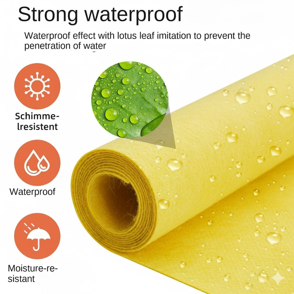 Decoupling Waterproof Membrane Underlay for Tile, Ceramic, and Wood - 1m x 30m Roll
